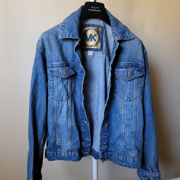 Michael Kors Light Blue Denim Jacket - Picture 1 of 2